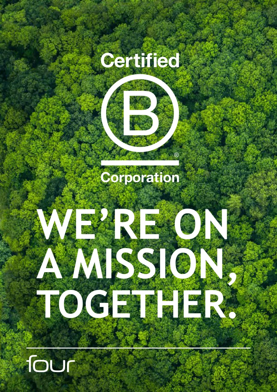 We are a B-corp