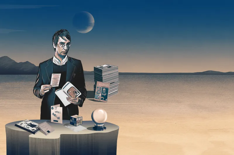 The Boy on the Book Cover